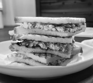 Paneer Bhurji Sandwich