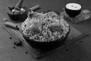 Hyderabadi Mini Chicken Tikka Biryani