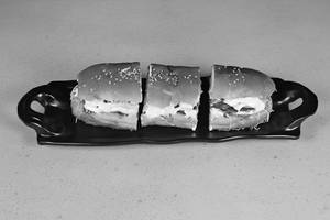 Veg cheese hot dog
