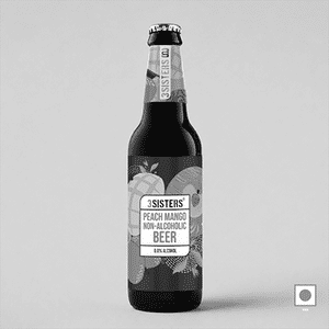 3 Sisters Non Alcoholic Beer – Peach Mango Flavour
