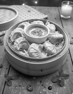 Special Paneer Steamed Momos