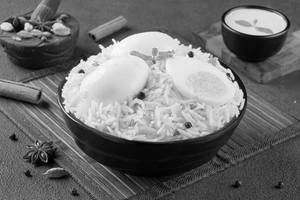 Lucknowi Egg mini Biryani