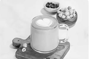 Hazelnut Hot Coffee