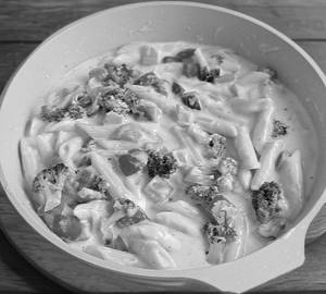 White Veggies Pasta