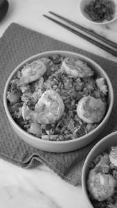 Prawns Schezwan Fried Rice