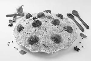 Lucknowi Mutton Kefta King Biryani (Serves 2)