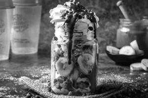 Banana Salted Caramel Sundae