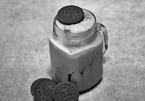 Oreo chocolate milkshake