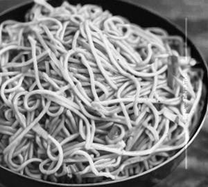 Mushroom noodles
