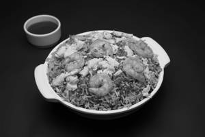 Prawns Burnt Garlic Fried Rice
