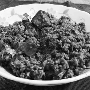 Veg Keema Kaleji Chaap