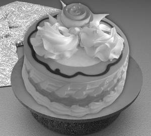 Mini butterscotch cake