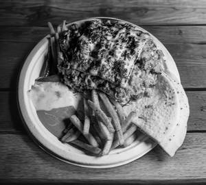 Mm's special shawarma plate