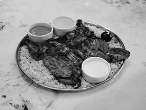 Chicken Al Faham Mandi