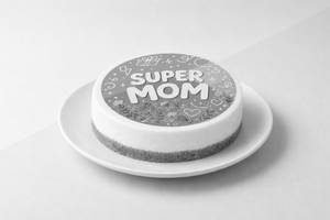 Super Mom Poster Bento Cheesecake (250 Gm)