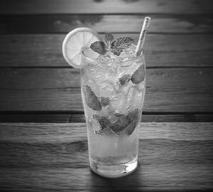 Green apple mojito