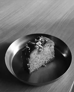 Almond Honey Cake Slice