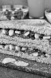 Spinach Corn Sandwich