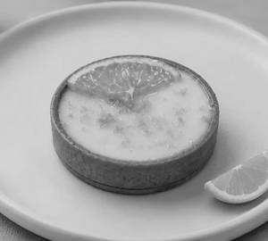 Blood Orange Timut Paper Tart