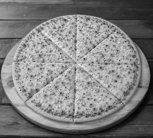 Golden corn pizza