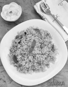 Plain biriyani(half)