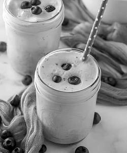 Blue Berry Milk Shake