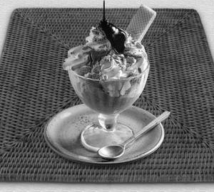 Hot Fudge Nuts Ice Cream