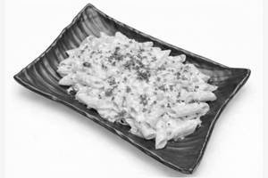 Baked Alfredo White Sauce Pasta
