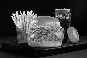 Spicy Chicken Burger Combo