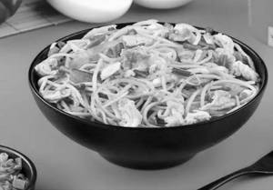 Prawns Hakka Noodles