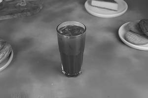 Cranberry Iced Long Black