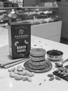 Baked Kaju Puri (coin Packing) 125 Gm