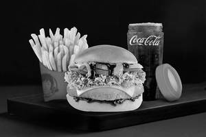 BBQ Veggie Burger Combo