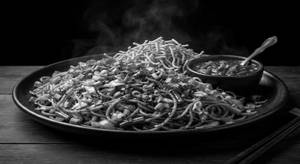 Veg Triple Schezwan Noodles