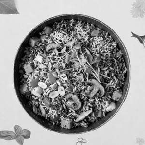 Mushroom Fried Rice