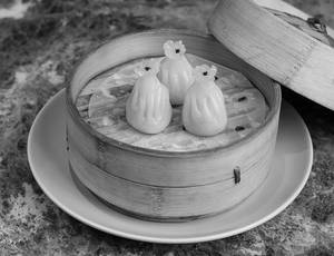 Truffle And Edamame Dumpling