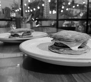 Paratha Burger French Fries