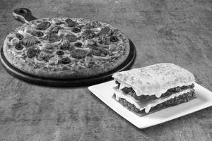 Pizza & Lasagna Combo - Non Veg