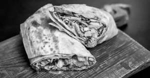 Chicken Afghani Roll