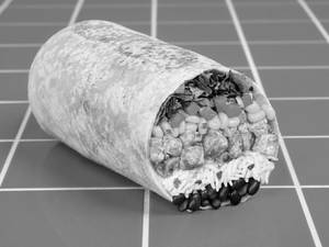 Barbeque Paneer Burrito (Mini)