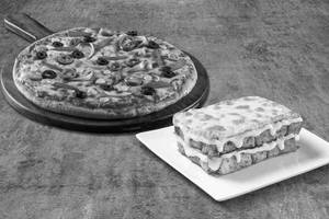 Pizza & Lasagna Combo - Veg