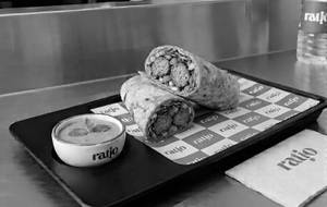 Smashed Falafel Wrap
