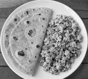 Chapati ( 3) With Egg Bhurji