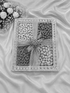 Dryfruit Tray Silver (big).