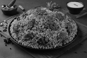 Hyderabadi Mutton Dum King Biryani (Serves 2)