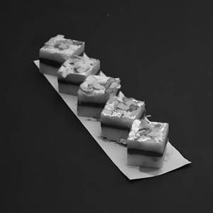 Gulkand Sandwich Barfi