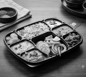 Premium Thali ( With Lid Opening )