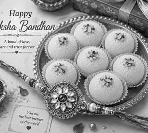 Chamcham 1Kg With Rakhi
