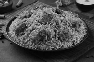 Hyderabadi Dum Mutton Biryani (Boneless) (Spicy) - Serves 1