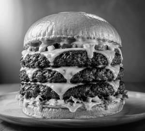 Loufin smash burger double